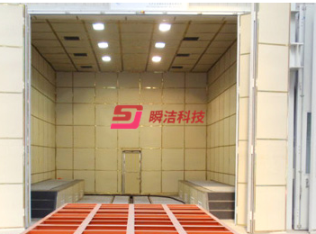 自動機械回收式噴砂(丸)房